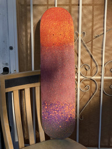 the paloma, a glitter skateboard